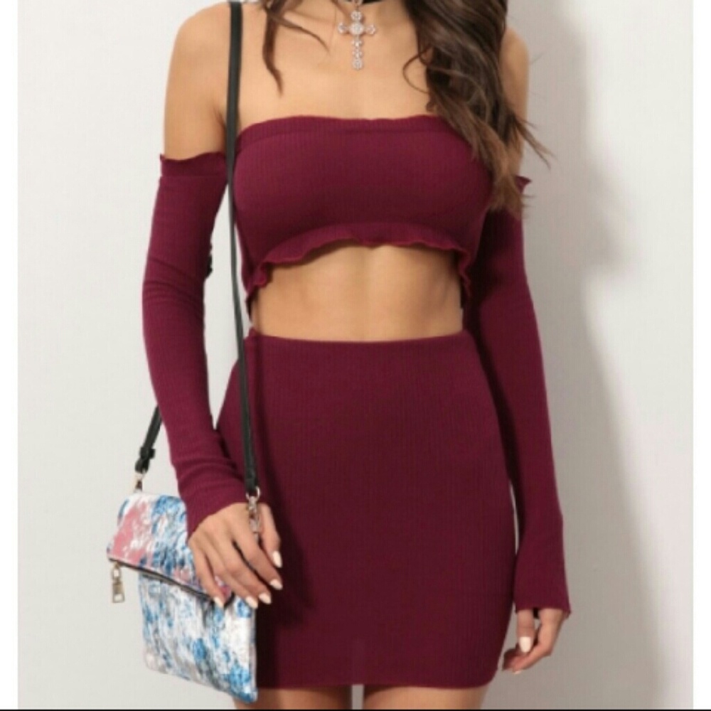 Two Piece Skirt Set